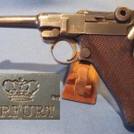 Sold 1912 ERFURT LUGER