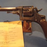 sold ITALIAN MODEL 1889 LIGHT REVOLVER WITH CAPTURE PAPERS