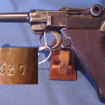 Sold 1937 KRIEGHOFF LUGER WITH MATCHING MAG!
