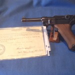 SOLD BYF 41 LUGER VERY CRISP WITH CAPTURE PAPERS