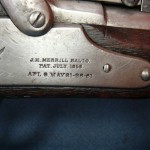 SOLD 1863 US CIVIL WAR MERRILL CARBINE.....VERY SHARP EXAMPLE.....FOUND LOCALLY