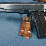 SOLD EXCEPTIONAL MINT COLT 1911A1 US ARMY PISTOL...EARLY BLUED FINISH...RS CARTOUCHED...SHIPPED 6/28/1941