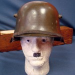 GERMAN WW1 M1917 STAHLHELM HELMET.....SHARP ORIGINAL EXAMPLE WITH LINER AND CHINSTRAP