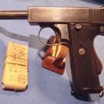 Sold 1913 WEBLEY .455 AUTOMATIC PISTOL WITH AMMO