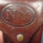 H-127 Very Rare 1914 New York Militia holster for the Colt 1911 Pistol.....Fighting 69th issued holster!