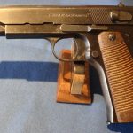 Sold POLISH RADOM NAZI H BLOCK WITH WOOD GRIPS