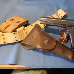 SOLD COLT 1911 BRUSHED BLUE FEB 1918 CRISP!