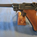 SOLD ULTRA RARE 1938 MAUSER BANNER POLICE EAGLE K 1MM MINT CRISP