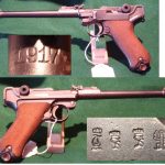 sold German WW1 1917 Artillery Luger Matched Mag