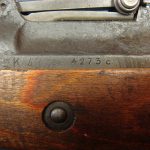 SOLD EXCELLENT SHARP WALTHER AC45 DUAL LUG K43 RIFLE....WITH MINT 44 SLING AND ALL THE GIBLETS!