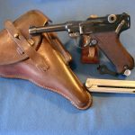 SOLD ULTRA RARE MASUER G DATE POLICE LUGER RIG 2 MATCHING MAGS