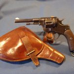sold VERY RARE 1893 NORWEGIAN NAGANT REVOLVER & HOLSTER