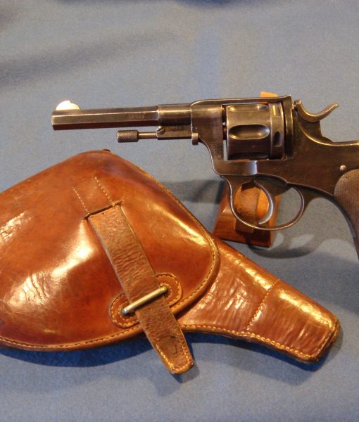 sold VERY RARE 1893 NORWEGIAN NAGANT REVOLVER & HOLSTER | Pre98