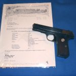 SOLD US WW2 COLT 1903 BLUED OSS ISSUE WITH COLT LETTER