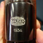 SOLD MINT CRISP EARLY 1934 MAUSER STANDARD MODELL.....NAZI PARTY ISSUED RIFLE...SS OR SA...MATCHING