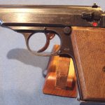 Sold WALTHER PP MID WAR WAFFENAMTED WOOD GRIPS