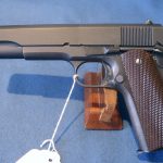 SOLD US WW2 REMINGTON RAND 1911A1 EARLY 1ST SLIDE LOGO RARE