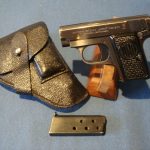 SOLD 1943 CZECH DUO PISTOL WITH HOLSTER