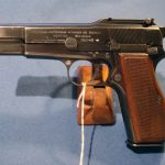 SOLD PRE WAR BELGIUM ARMY OFFICERS TANGENT SLOTTED HIGH POWER