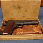 SOLD US WW2 ULTRA RARE... NEW IN THE ORIGINAL BOX.....ITHACA 1911A1PISTOL....ARMY AIR CORPS ISSUED