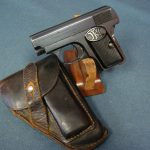 SOLD RARE EARLY PRODUCTION (No Safety)  FN MODEL 1905 VEST POCKET PISTOL....WW2 BRING BACK WITH HOLSTER