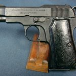 SOLD 1935 BERETTA "4UT" MARKED  1944 GERMAN ARMY ISSUED...WITH RARE FLAT MAG BOTTOM!