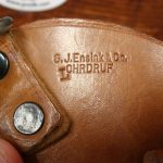 SOLD ULTRA RARE GERMAN WW2 LUFTWAFFE ISSUE LUGER SHOULDER HOLSTER...G.J. ENSINK & CO. MARKED