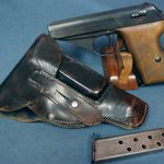 SOLD MAUSER HSc PISTOL....1944 PRODUCTION.... POLICE "EAGLE L" MARKED........FULL RIG.....MINT!