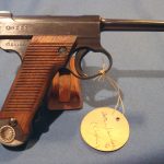 SOLD JAPANESE TYPE 14 NAMBU NOV 1943 MATCHING MAG & BRINGBACK