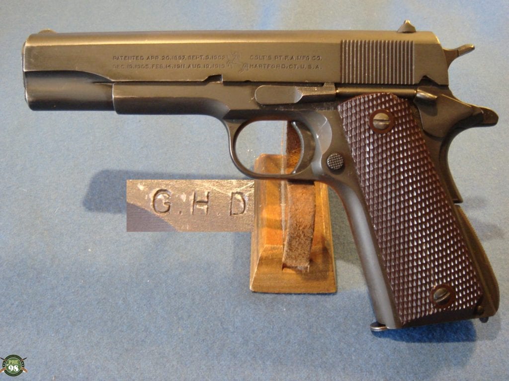 SOLD COLT 1911A1 APRIL 1943 WITH MATCHING SLIDE 100% CORRECT - Pre98 ...