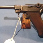 SOLD VERY EARLY 1910 DWM LUGER UNIT MARKED TO 12 DRAGOON REGT