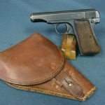 SOLD VERY SCARCE JAPANESE WW2 DWM MODEL 1922 PISTOL AND JAPANESE MILITARY HOLSTER....NICE!