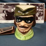 SOLD The Iconic Masked Bandit Toby Jug from the Legendary WW2 Movie "12 O'Clock High"