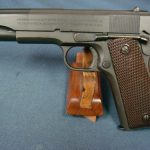 SOLD US WW2 COLT 1911A1 U.S. ARMY PISTOL ....JULY-AUG, 1945....LATE WAR END OF PRODUCTION