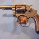 SOLD US NAVY MARKED SMITH AND WESSON VICTORY MODEL REVOLVER