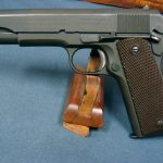 SOLD US WW2 COLT 1911A1 US ARMY PISTOL SEPT 1942 PRODUCTION....WB CARTOUCHED... MATCHING SLIDE....NICE!