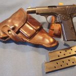 Sold GERMAN WW1 RARE WALTHER MODEL 4 COMPLETE RIG
