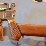 SOLD MAUSER C96 SHALLOW MIILLED LARGE RING TRANSITIONAL