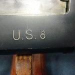 SOLD US WW2 1942 WINCHESTER MODEL MILITARY 12 RIOT SHOTGUN.....WB CARTOUCHED