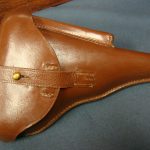 SOLD MINT NEW UNISSUED 1939 TAN SCHAMBACH&Co POLICE LUGER HOLSTER......ABSOLUTE SCREAMER!