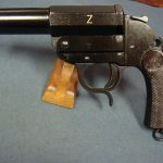 SOLD VERY RARE 1941 WALTHER KAMPF PISTOLE Z......MINT CONDITION.... RARE RIFLED FLARE/GRENADE LAUNCHING FLARE PISTOL