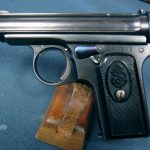 SOLD RARE LATE PRODUCTION MODEL 1913 SAUER PISTOL.....3RD VARIANT WITH ZUSATZSICHERUNG SAFETY....SHARP!