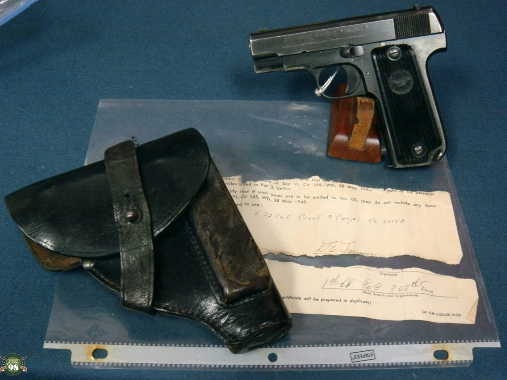SOLD NAZI OCCUPATION FRENCH UNIQUE 17 PISTOL WaA251 WAFFENAMTED ...