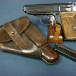 SOLD WALTHER PPK .22LR  EARLY PRODUCTION CROWN N....FULL RIG.....VERY NICE