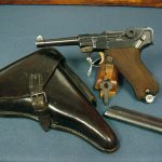 SOLD VERY RARE 1942 MAUSER BANNER COMMERCIAL LUGER......FULL MINT RIG