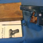 SOLD COLT 1908 US GENERAL OFFICERS PISTOL WITH ORIGINAL BOX ETC