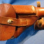 SOLD MINT AKAH MARKED TAN LEATHER PPK HOLSTER