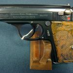 SOLD WALTHER PPK EARLY 90 DEGREE SAFETY..... DRP MARKED.....RARE AND SHARP!