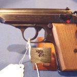 SOLD WALTHER PP MID WAR POLICE WITH WOOD GRIPS