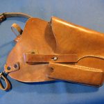SOLD ULTRA RARE G.J. ENSINK MADE LUGER SHOULDER HOLSTER